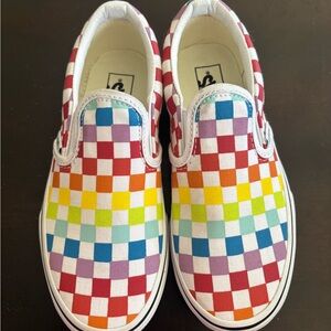 Vans Off the Wall Colored Checkerboard